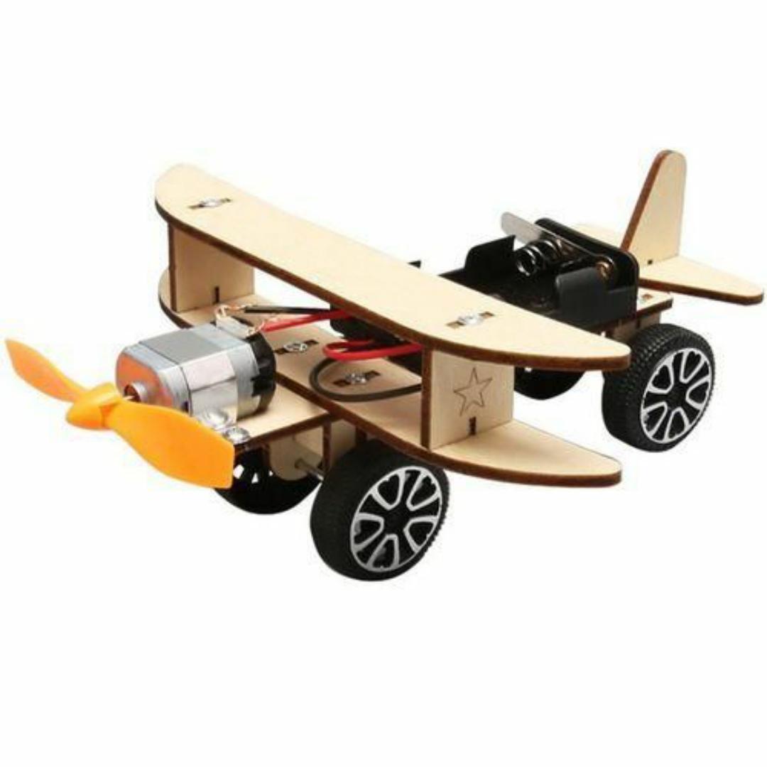 DIY Handmade Airplane Model Toys Science Physics Kids School Project Educational Toy  - DIY AEROPLANE FOR KIDS TO ASSEMBLE ON DRIVE