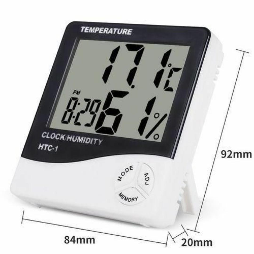 Digital Hygrometer Humidity Meter Room Humidity Thermometer Temperature Meter 2 in 1 Mulfti Function