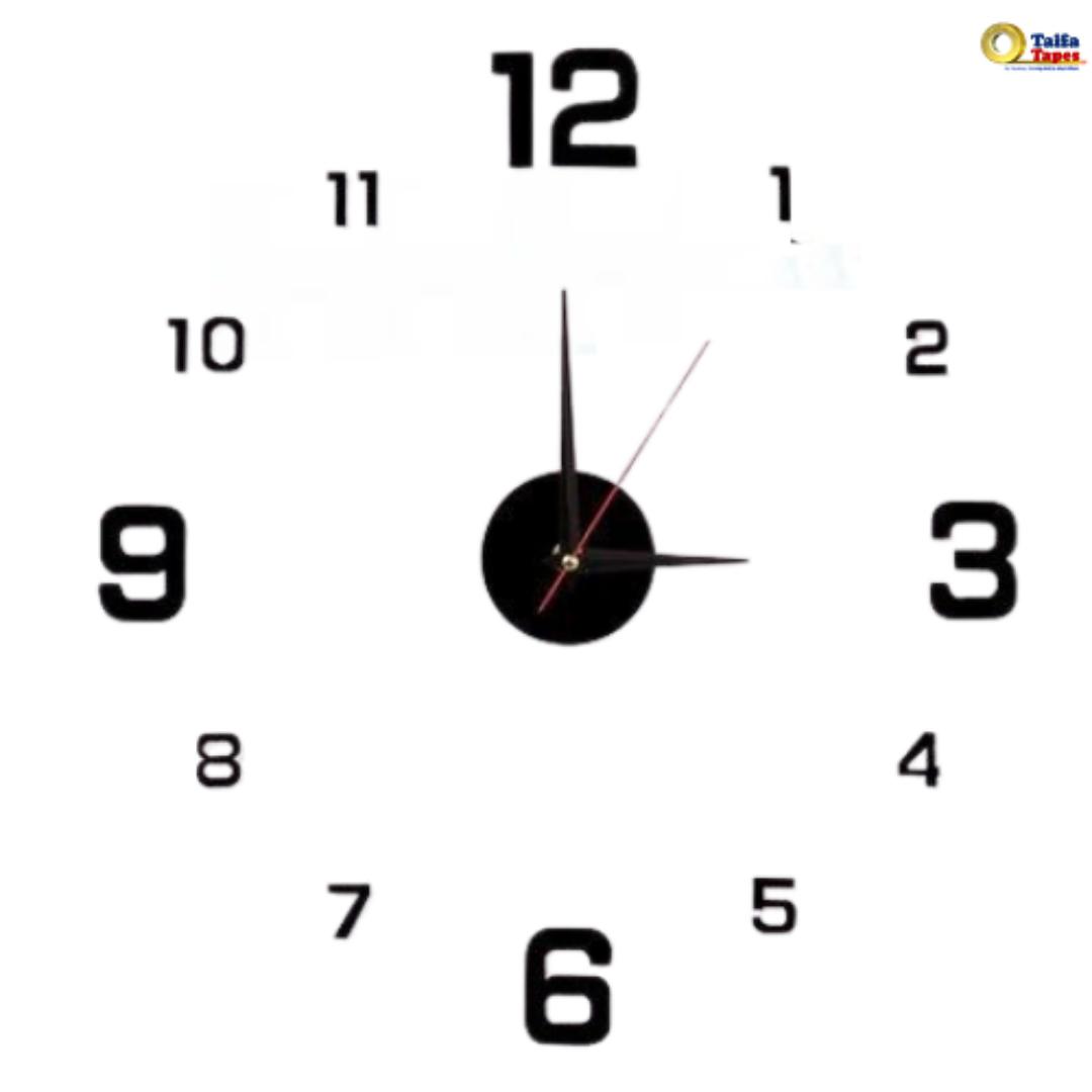Modern 3D Frameless Wall Clock Style Watches Hours DIY Room Home Decorations
