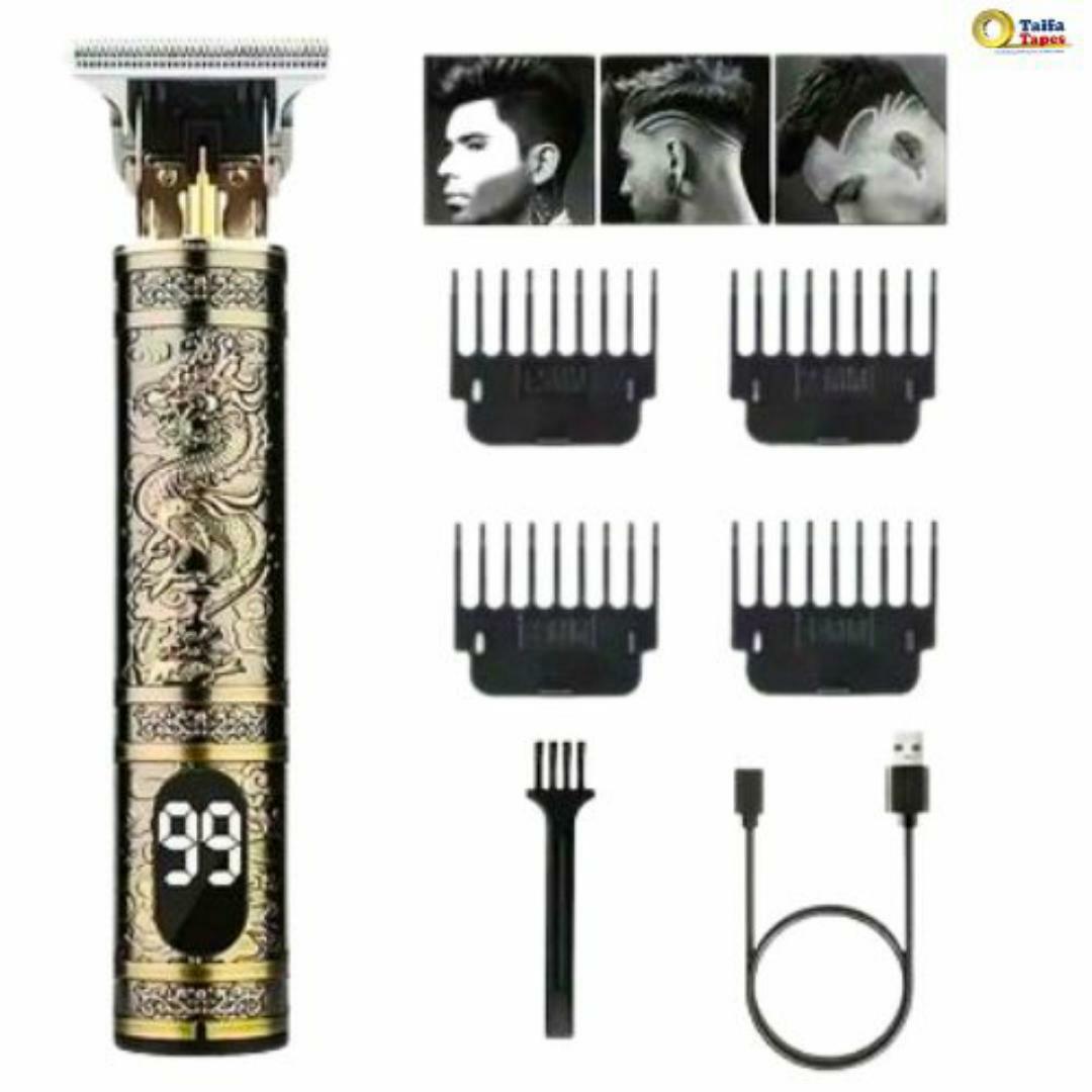 LED Digital Display USB Rechargeable Cordless Hair Shaving Machine & Beard Trimmer - Style Anytime, Anywhere