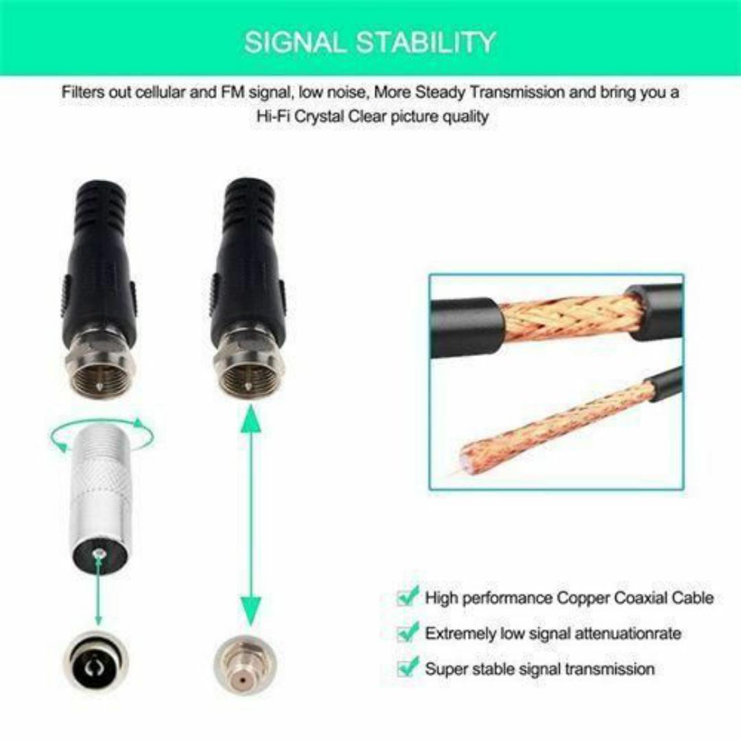 High-Performance Digital TV (ONLY) Antenna Aerial – Seamless HD Entertainment!