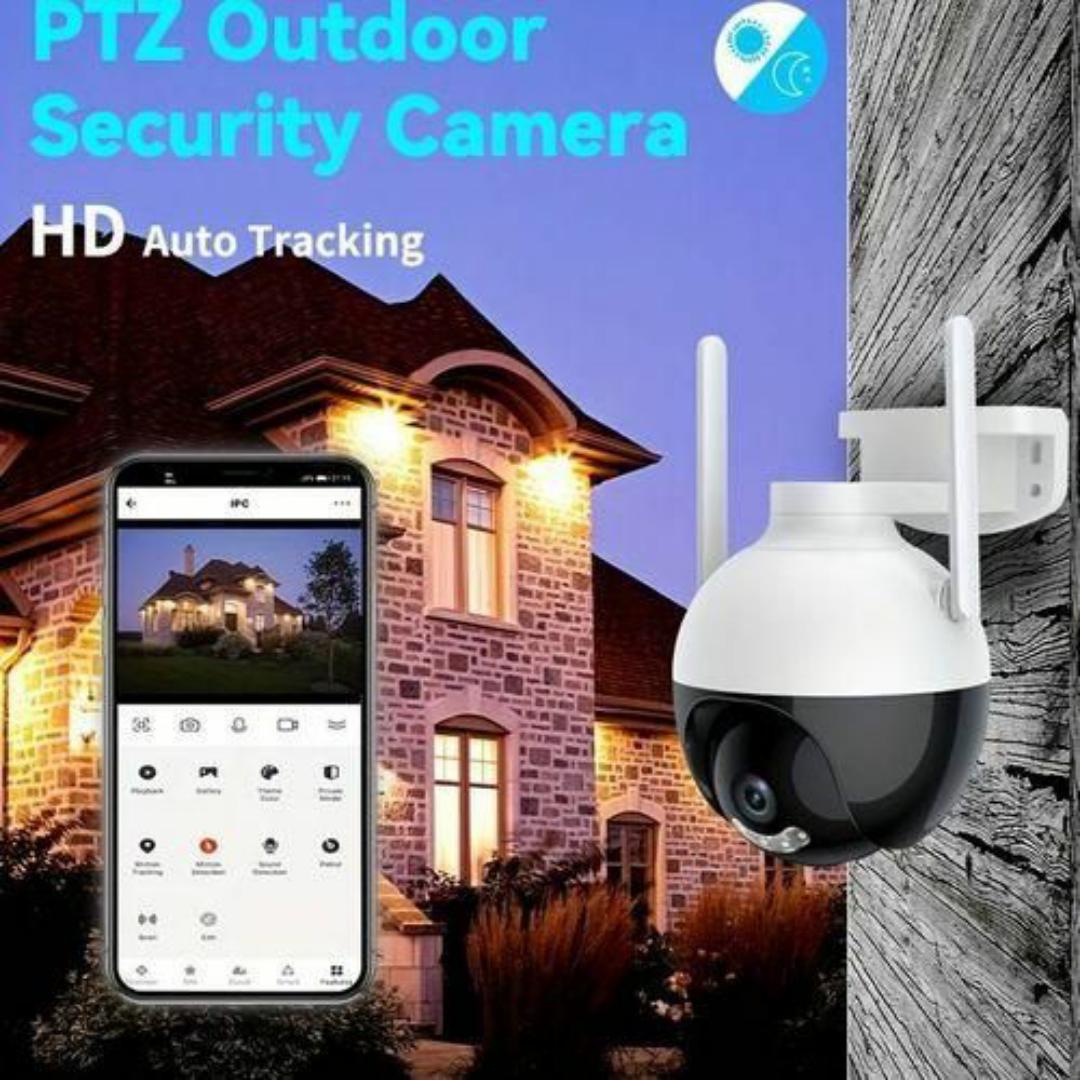 4K Outdoor WiFi Smart CCTV Security Surveillance Camera – Advanced Protection for Your Home!