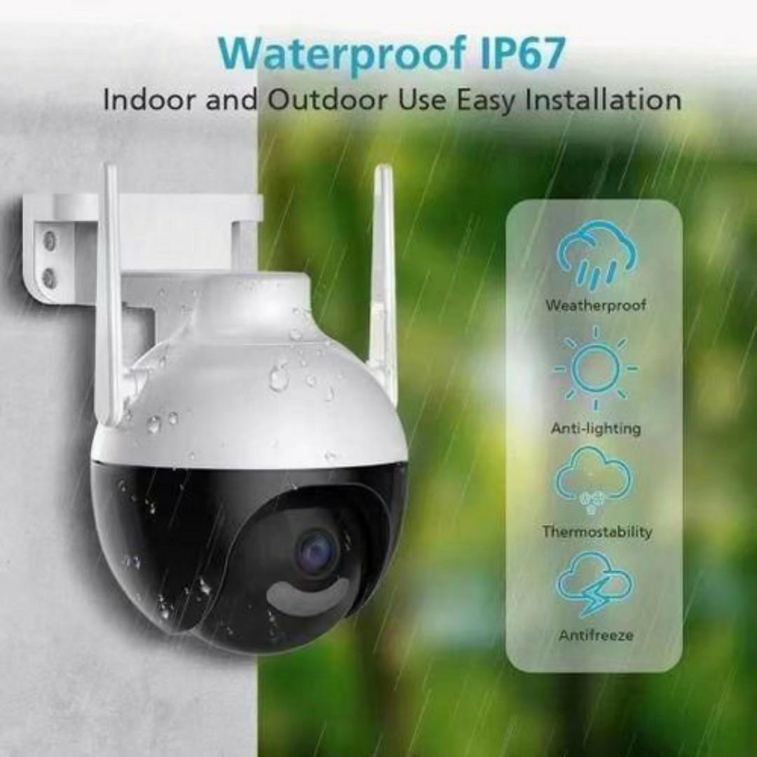 4K Outdoor WiFi Smart CCTV Security Surveillance Camera – Advanced Protection for Your Home!