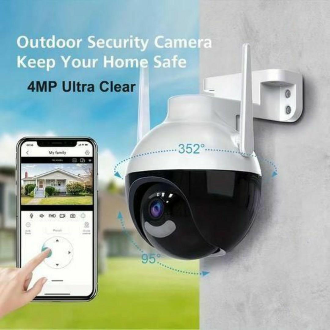 4K Outdoor WiFi Smart CCTV Security Surveillance Camera – Advanced Protection for Your Home!