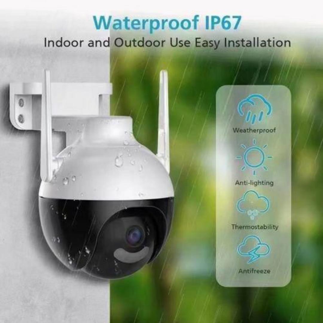 4K Outdoor WiFi Smart CCTV Security Surveillance Camera – Advanced Protection for Your Home!