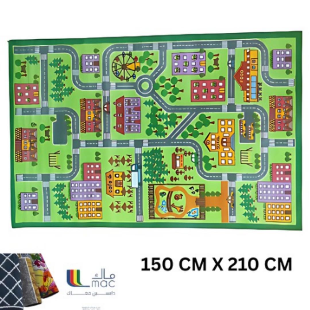 EGYPTIAN KIDS CARPETS LIVING ROOM BEDROOM CARPET ANTI SLIP FLOOR MAT RUGS HOME DECOR - 150cm by 210cm