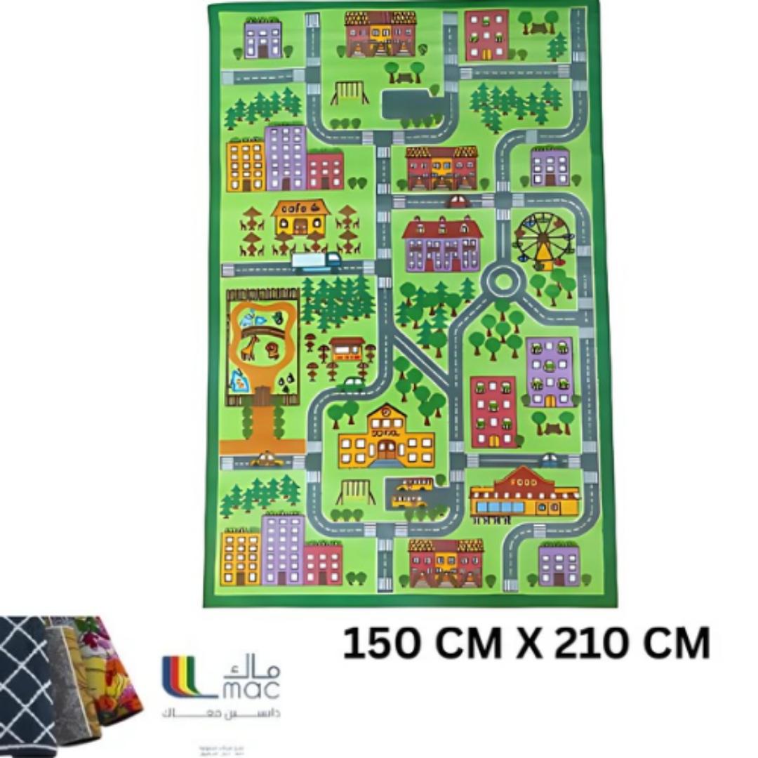 EGYPTIAN KIDS CARPETS LIVING ROOM BEDROOM CARPET ANTI SLIP FLOOR MAT RUGS HOME DECOR - 150cm by 210cm