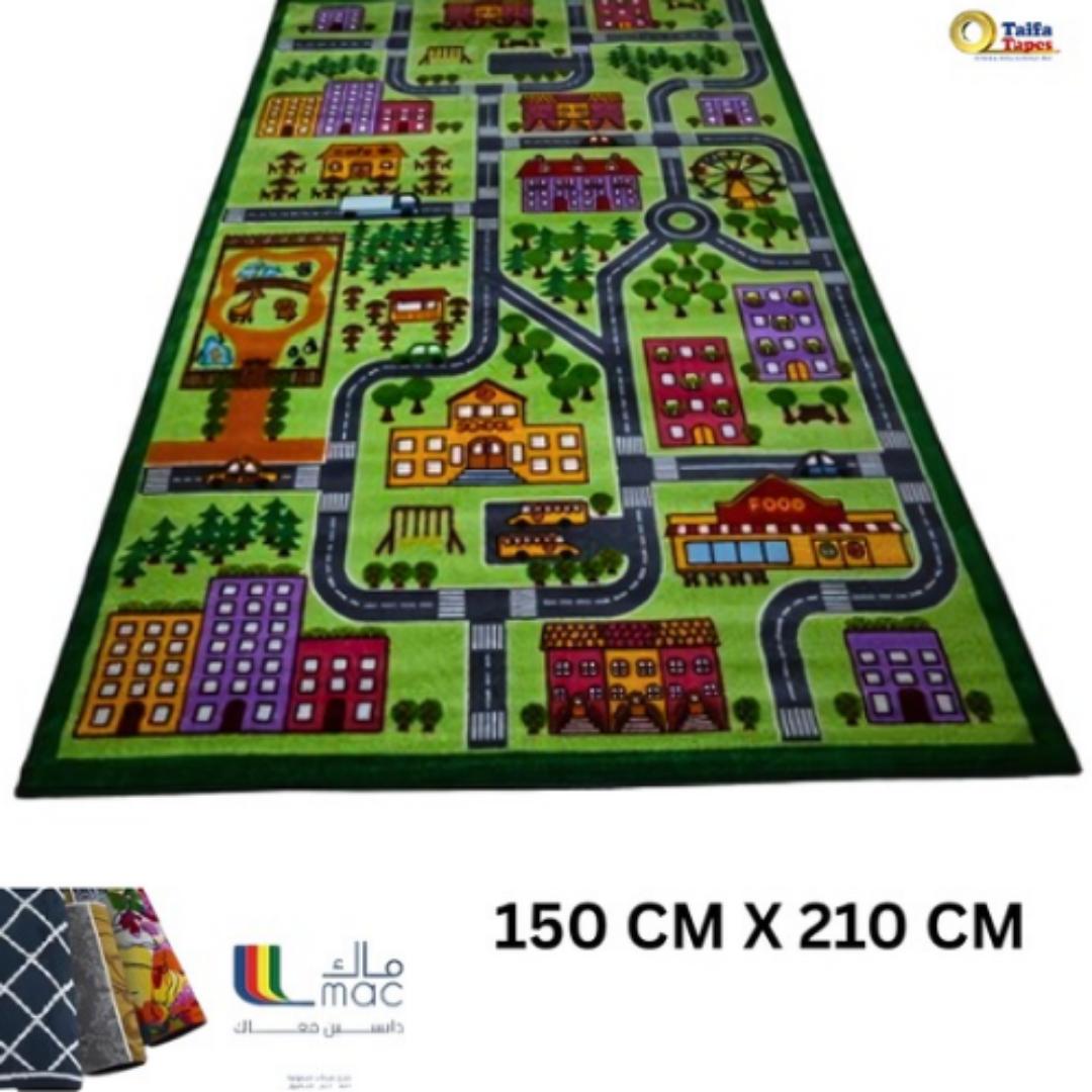 Mac Carpet KIDS PLAYSET EDUCATIONAL CARPETS NON SLIP LIVING ROOM CARPET FLOOR MAT BEDROOM MATS HOME DECOR

- 150cm X 210cm