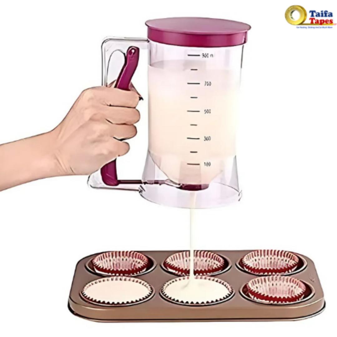 Nunix Precision Pour Baking Batter Dispenser – Effortless, Mess-Free Baking Mixing Bowl