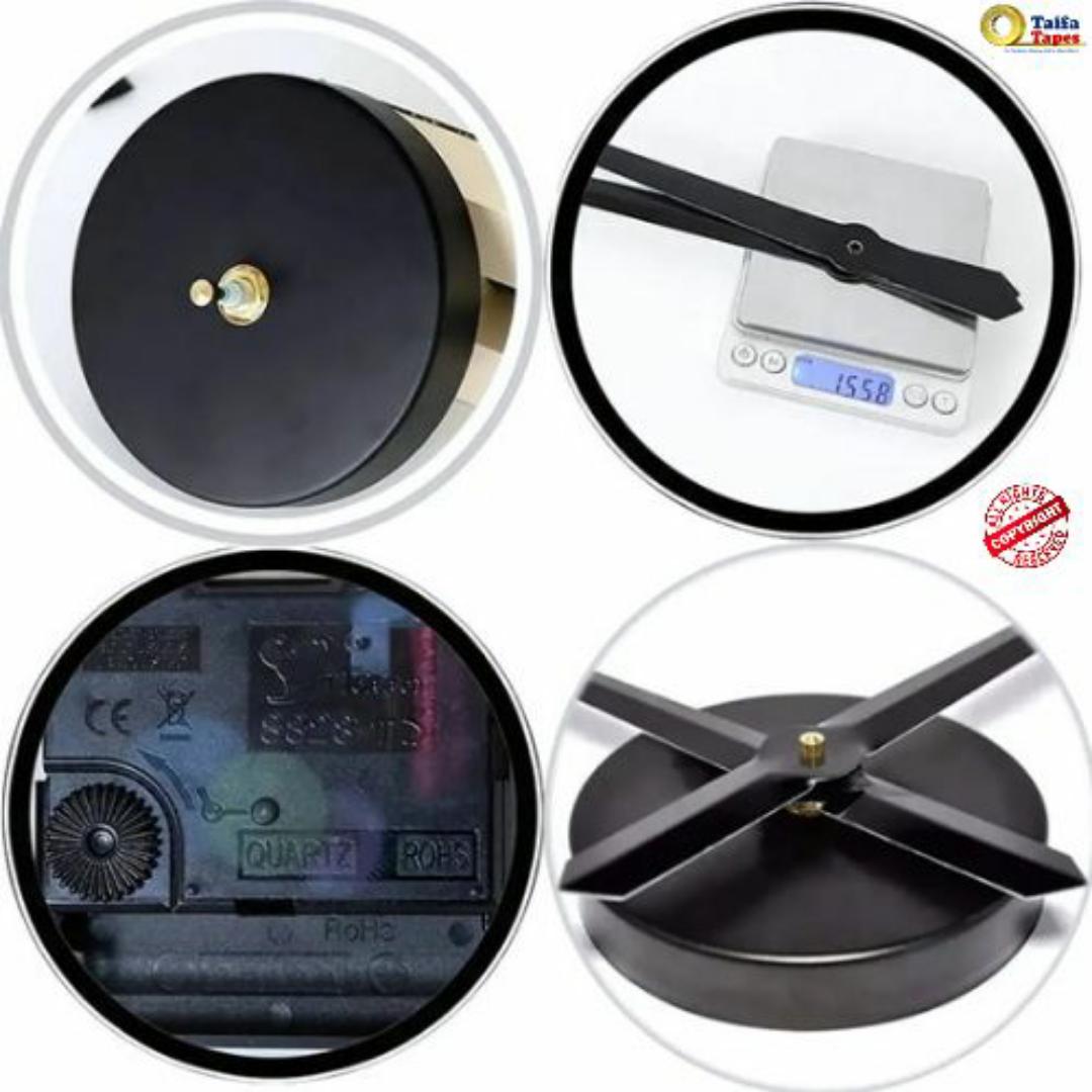 Modern 3D Frameless Quartz Wall Clock – DIY Acrylic Mirror Stickers Watch - Stylish Home Décor