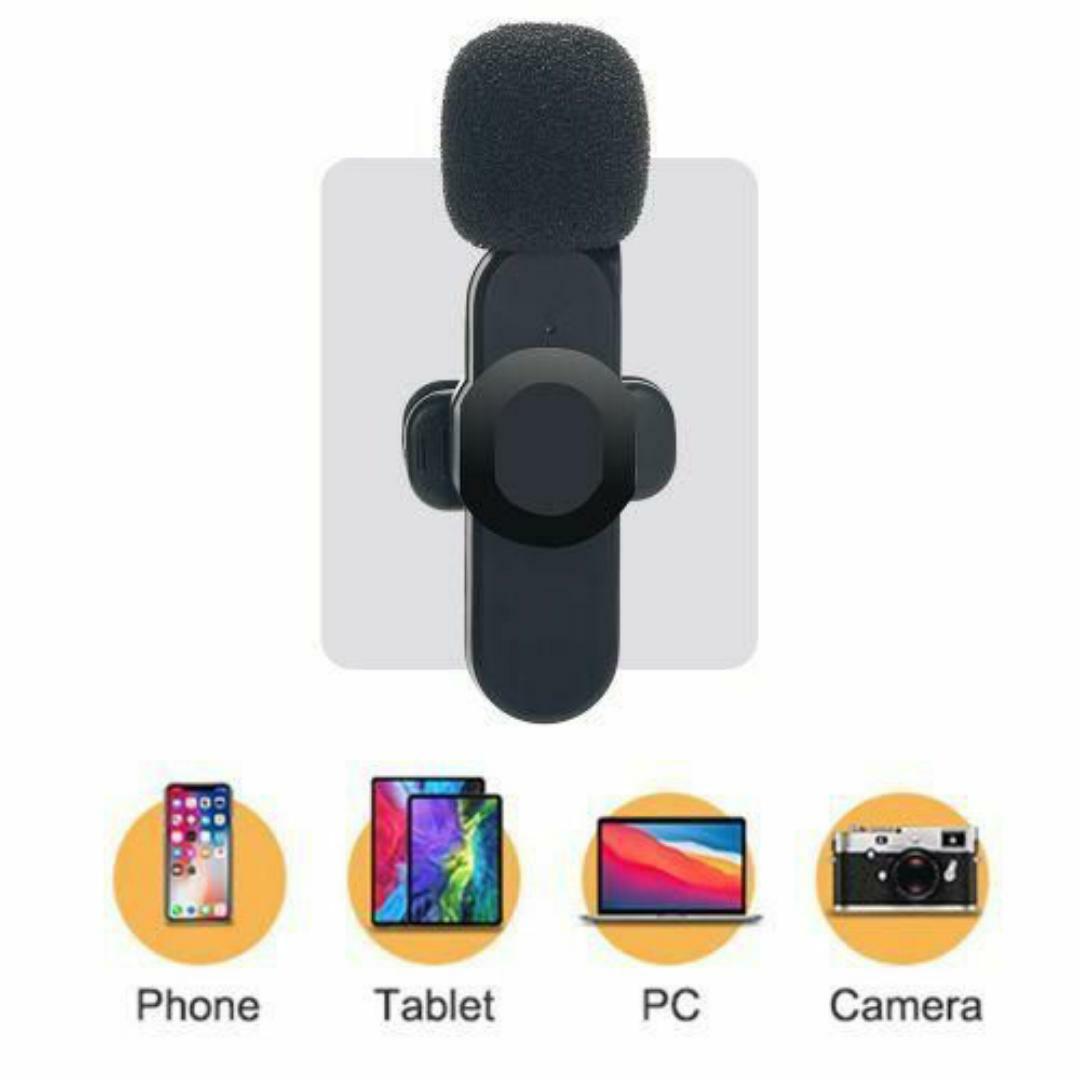 Wireless Lavalier Mini Microphone Duo with USB-C & Lightning - Crystal Clear Audio for Vlogging, Interviews & Online Content