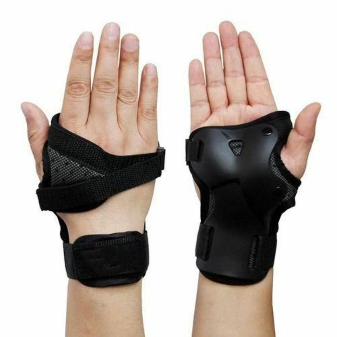 Adjustable Wrist & Palm Guards for Skating – Impact-Resistant, Breathable & Ergonomic Protective Gear For Kids Roller Skating (Pair)