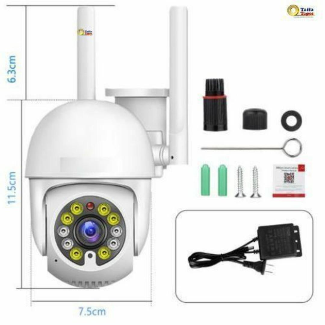 AI-Powered 360° PTZ CCTV Security Surveillance Camera – Night Vision, Two-Way Audio & Smart Alerts Waterproof Cameras