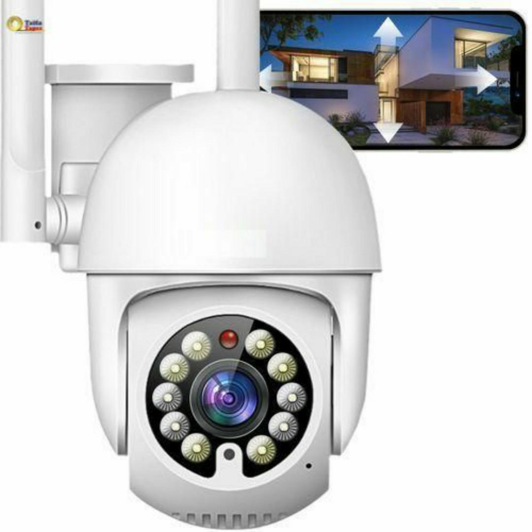 AI-Powered 360° PTZ CCTV Security Surveillance Camera – Night Vision, Two-Way Audio & Smart Alerts Waterproof Cameras