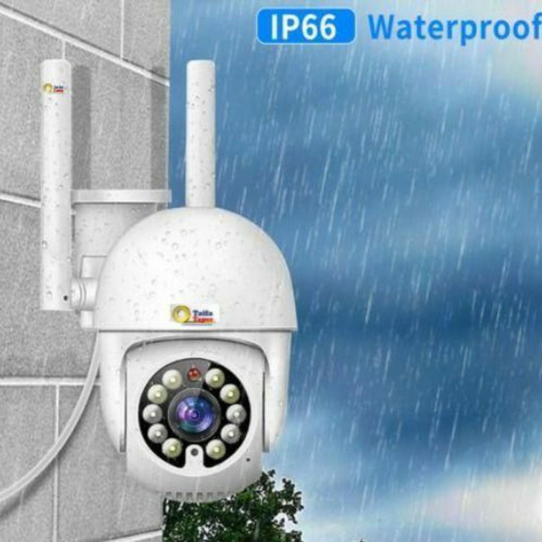 AI-Powered 360° PTZ CCTV Security Surveillance Camera – Night Vision, Two-Way Audio & Smart Alerts Waterproof Cameras