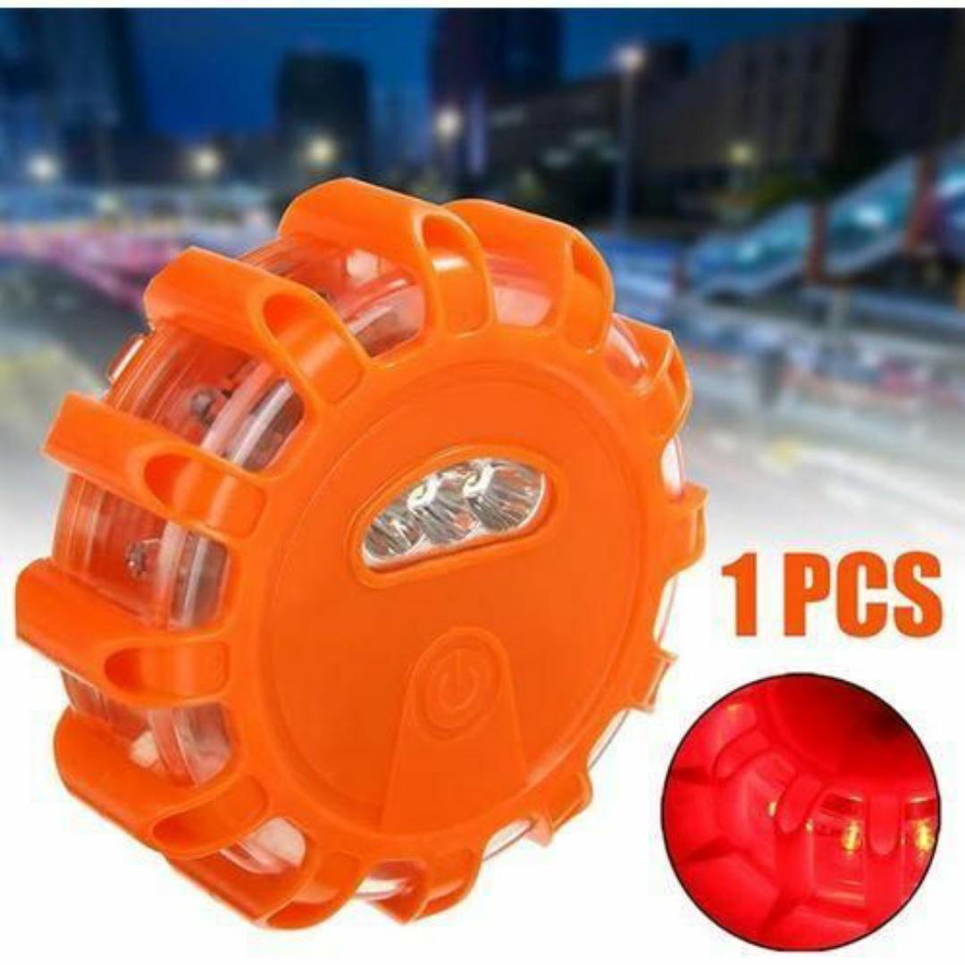 Super Magnetic LED Road Safety Flare – Emergency Warning Light for Vehicles & Outdoor Use