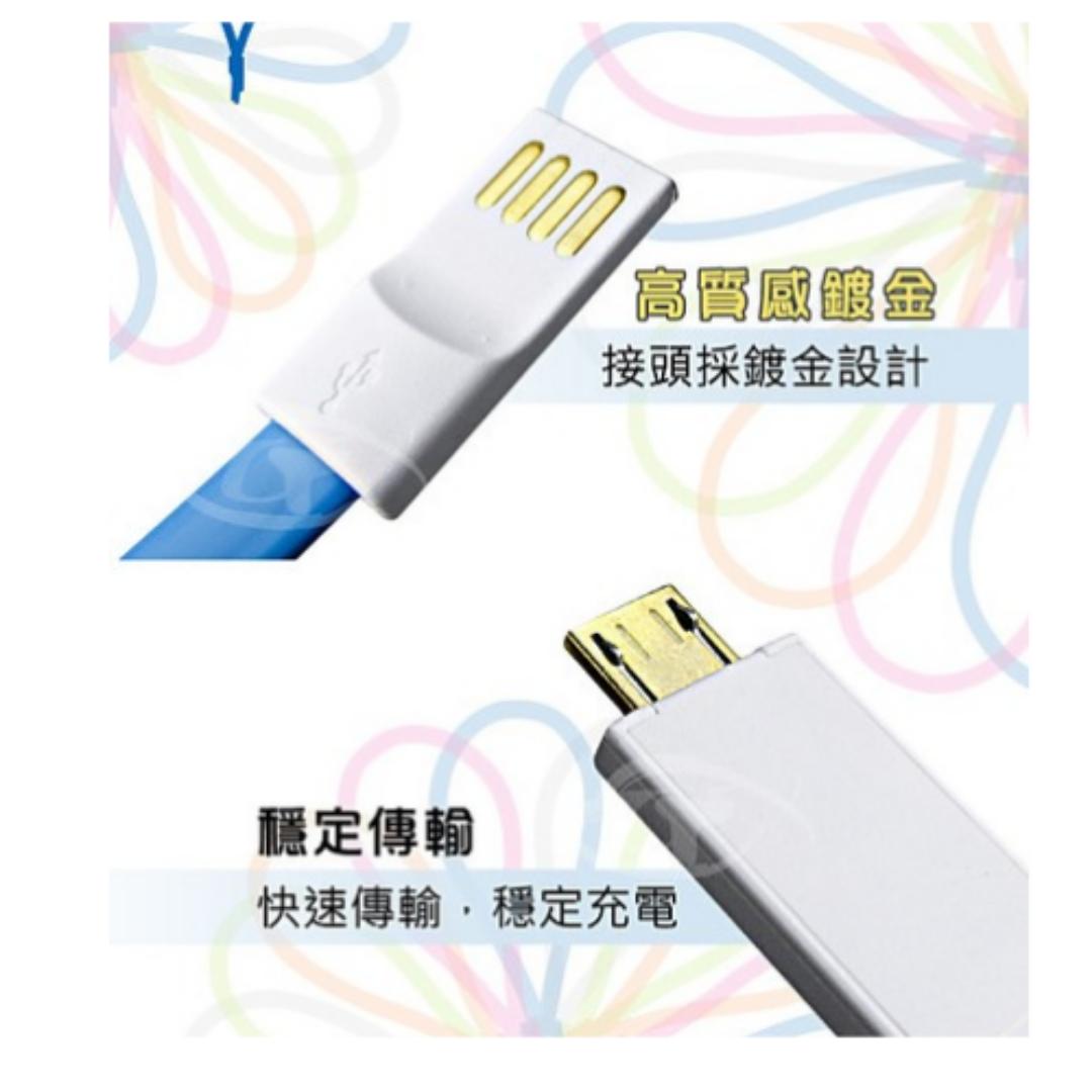 Vojo Premium Gold Plated USB Charging Cable – Fast Charging & Data Sync – Durable & Tangle-Free (1.2m)