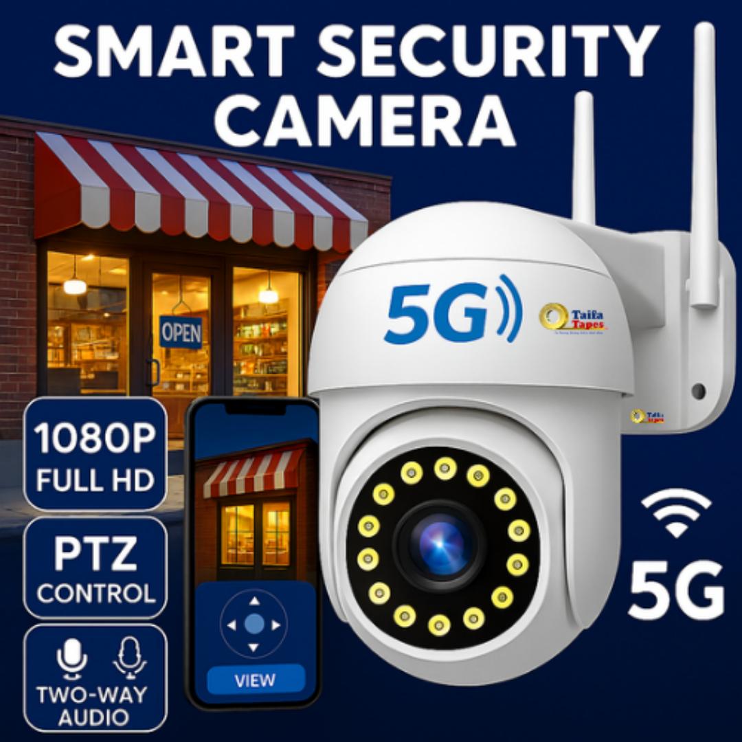 SMART WIRELESS WIFI CCTV SECURITY SURVEILLANCE CAMERA 1080P HD WATERPROOF INDOOR OR OUTDOOR USE WITH INFRARED NIGHT VISION, AI POWERED HUMANOID MOTION DETECTION MOTION AUTO TRACKING 1080P HD CAMERAS