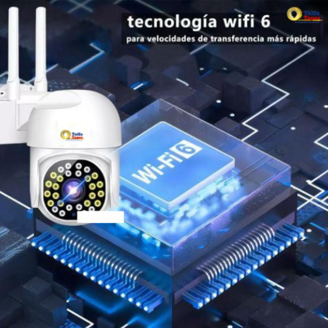 SMART WIRELESS WIFI CCTV SECURITY SURVEILLANCE CAMERA 1080P HD WATERPROOF INDOOR OR OUTDOOR USE WITH INFRARED NIGHT VISION, AI POWERED HUMANOID MOTION DETECTION MOTION AUTO TRACKING 1080P HD CAMERAS