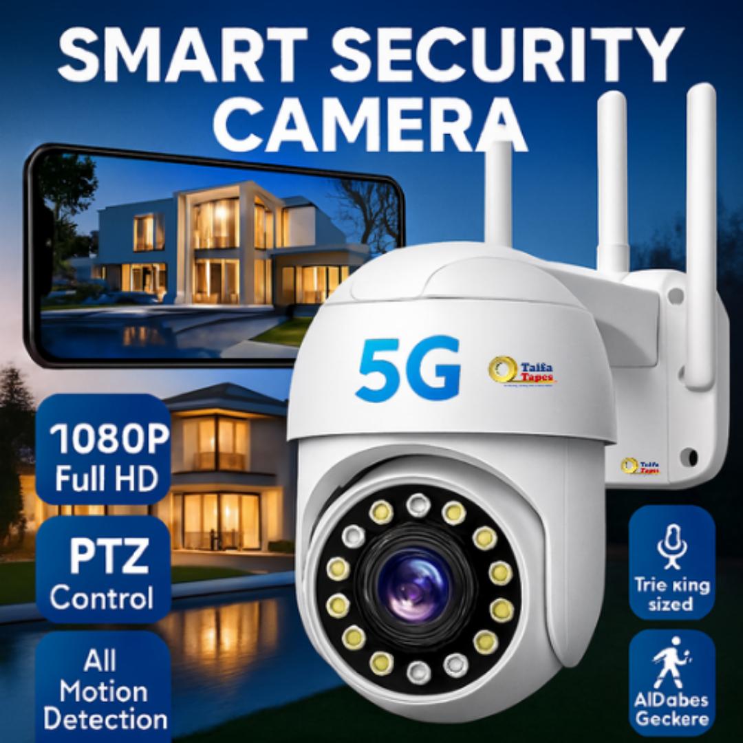 SMART WIRELESS WIFI CCTV SECURITY SURVEILLANCE CAMERA 1080P HD WATERPROOF INDOOR OR OUTDOOR USE WITH INFRARED NIGHT VISION, AI POWERED HUMANOID MOTION DETECTION MOTION AUTO TRACKING 1080P HD CAMERAS