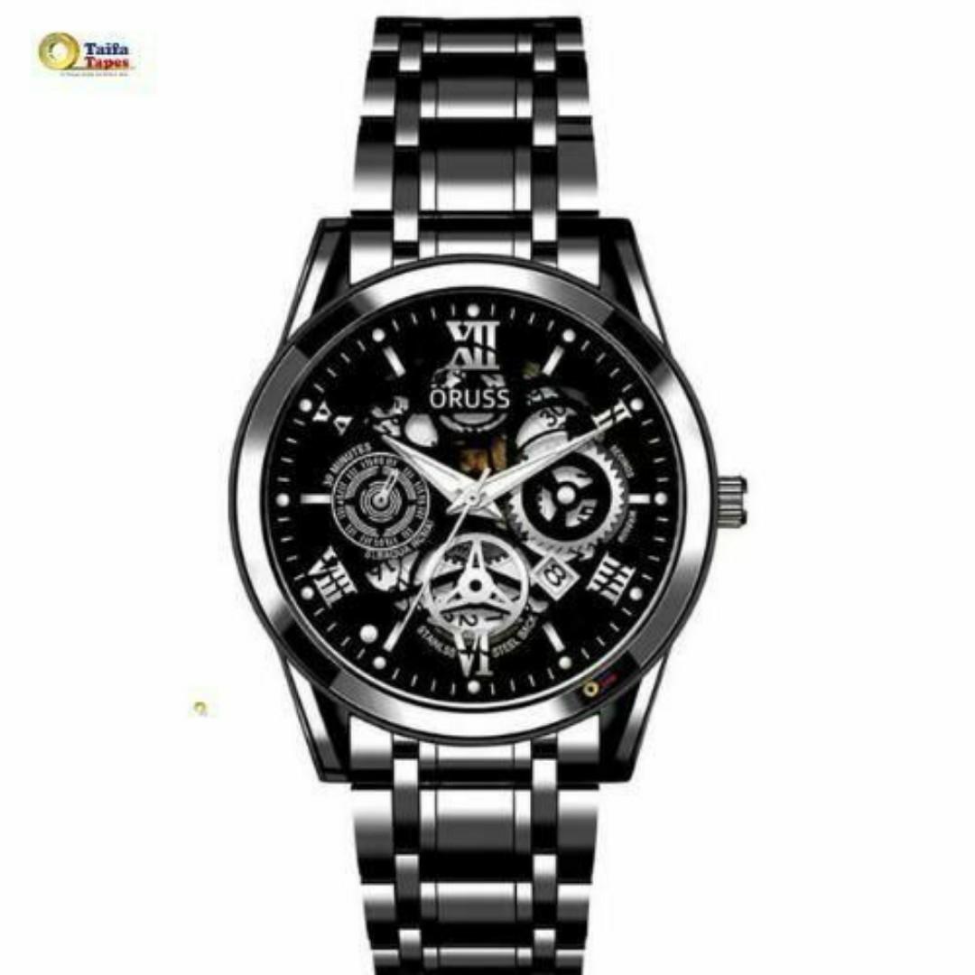ORUSS Luxury Watch For Men – Men’s Automatic Quartz Mechanical Wrist Watches – FREE Elegant Gift Box & Bracelet Adjustment Tool