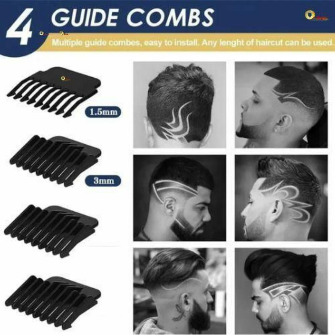 USB Cordless Hair Clipper Trimmer Beard Electric Professional Haircut Dragon Monster Rechargeable Vintage Metal Shaving Machine clippers Wireless Barber cutting Kinyozi