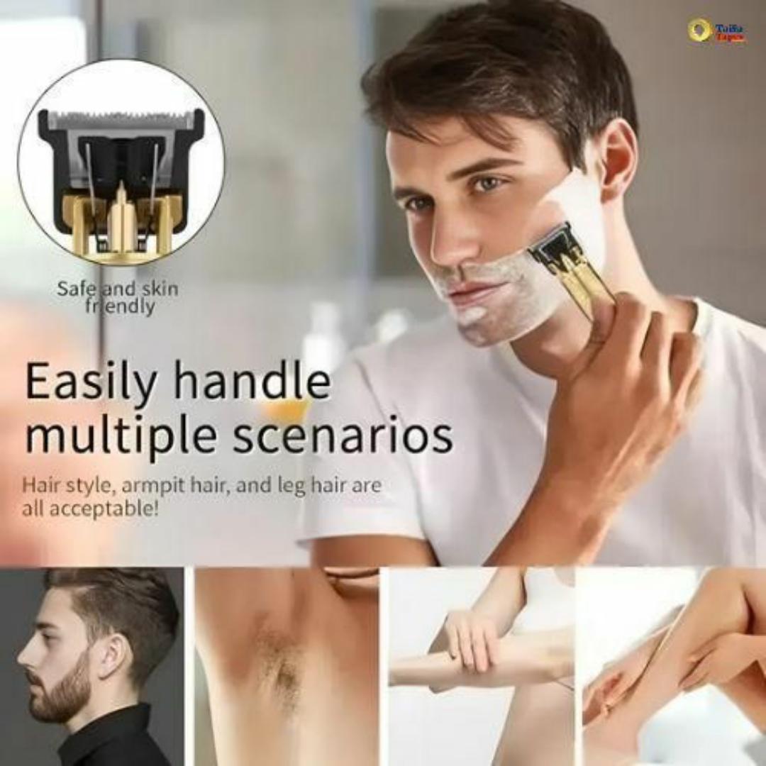 USB Cordless Hair Clipper Trimmer Beard Electric Professional Haircut Dragon Monster Rechargeable Vintage Metal Shaving Machine clippers Wireless Barber cutting Kinyozi