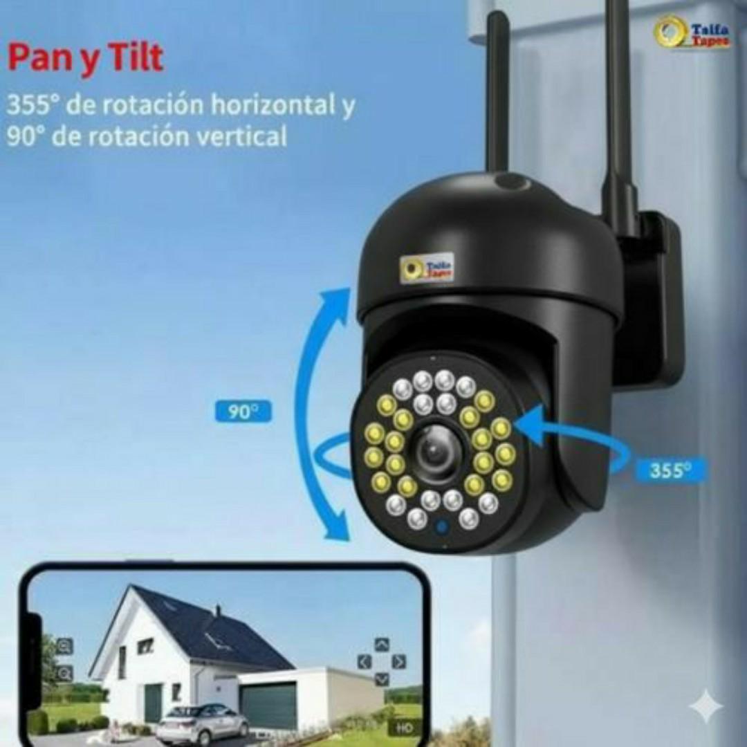 AI POWERED CCTV SECURITY SURVEILLANCE CAMERA 360 PANORAMIC PTZ HUMANOID TRACKING, MOTION DETECTION, INFRARED NIGHT VISION, TWO-WAY AUDIO COMMUNICATION - WATERPROOF SMART CAMERAS - ESEE CLOUD APP