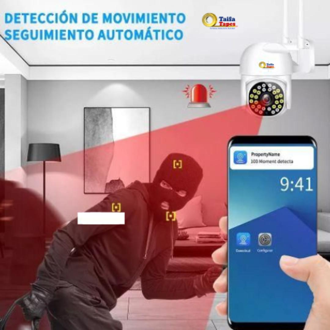 AI INTERGRATED CCTV SECURITY SURVEILLANCE CAMERA 360 PANORAMIC PTZ HUMANOID TRACKING, MOTION DETECTION, INFRARED NIGHT VISION, SMART APP ALERTS & NOTIFICATION - WATERPROOF CAMERAS - QUALITY GUARANTEE