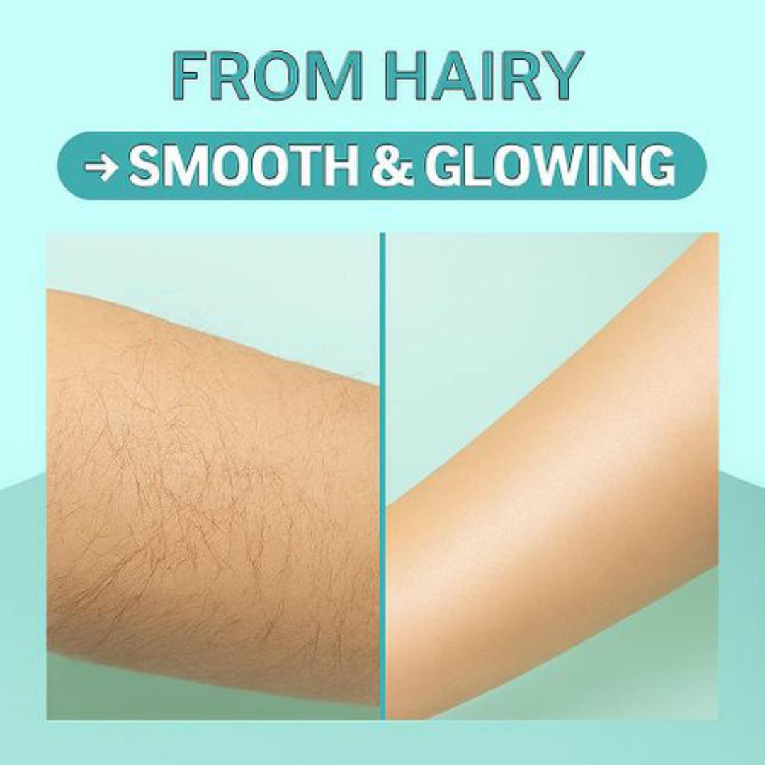 Crystal Hair Removal Nano Glass – Painless Exfoliating Hair Remover, Water Droplet Shape, Reusable & Eco-Friendly Body Shaver for Smooth Skin