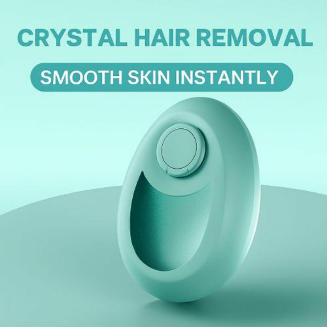Crystal Hair Removal Nano Glass – Painless Exfoliating Hair Remover, Water Droplet Shape, Reusable & Eco-Friendly Body Shaver for Smooth Skin