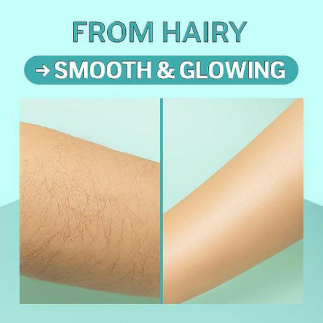 Epilator Crystal Hair Removal Nano Glass – Painless Exfoliating Hair Remover, Water Droplet Shape, Reusable & Eco-Friendly Body Shaver for Smooth Skin