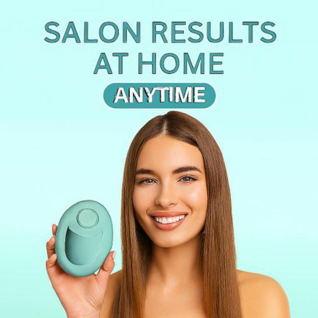 Epilator Crystal Hair Removal Nano Glass – Painless Exfoliating Hair Remover, Water Droplet Shape, Reusable & Eco-Friendly Body Shaver for Smooth Skin