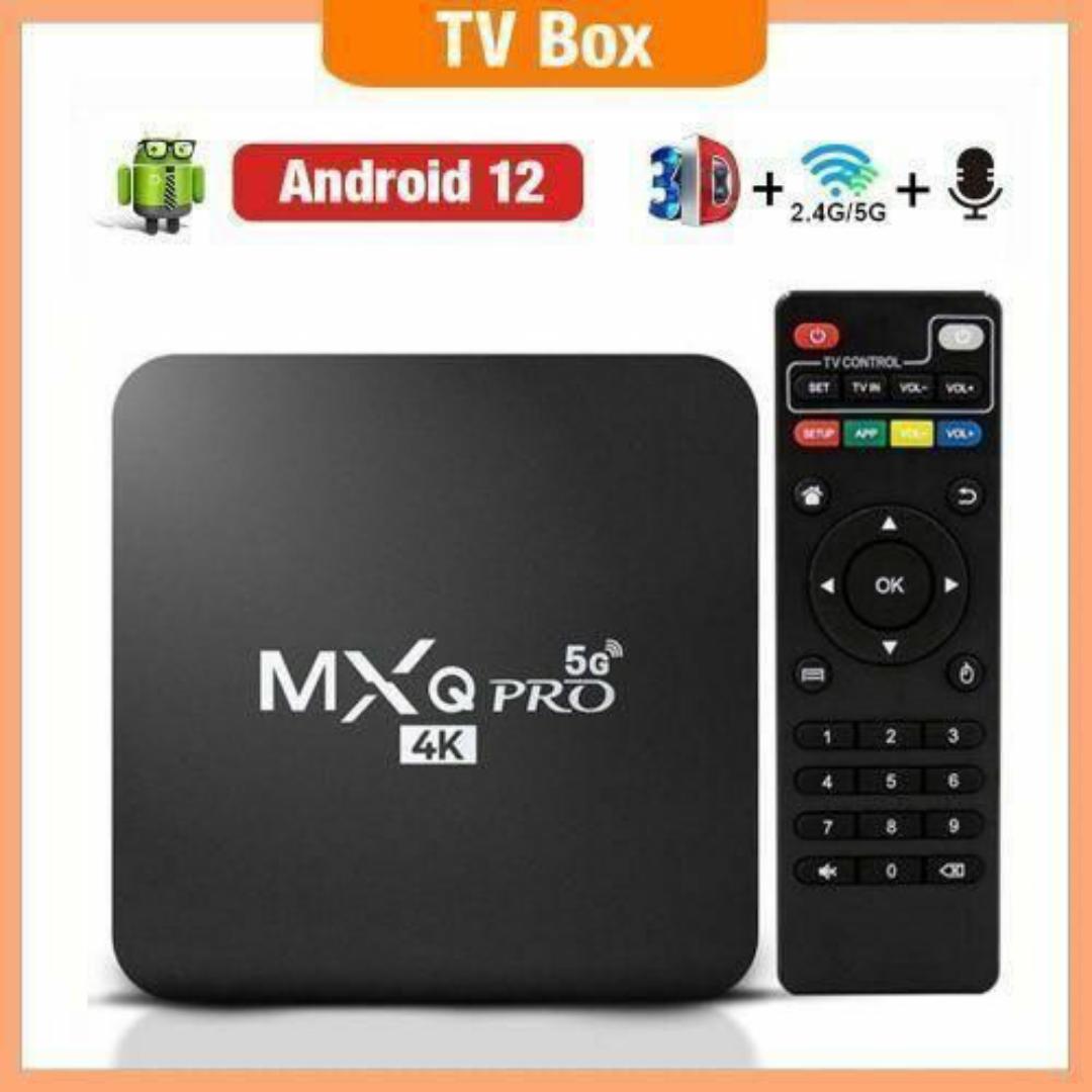 Mxq Pro 4K 5G Android TV Smart Box - Transform your Digital TV into a SMART entertainment hub with the MXQ-Pro 1GB RAM + 8GB ROM