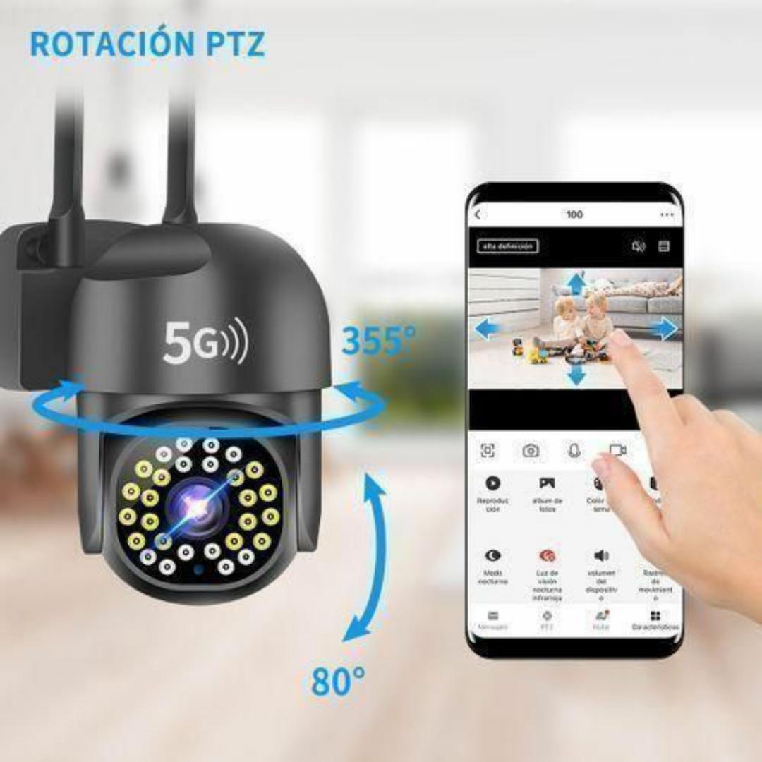 SMART WIRELESS WIFI CCTV SECURITY SURVEILLANCE CAMERA 1080P HD WATERPROOF INDOOR OR OUTDOOR USE WITH INFRARED NIGHT VISION, AI POWERED HUMANOID MOTION DETECTION MOTION AUTO TRACKING 1080P HD CAMERAS