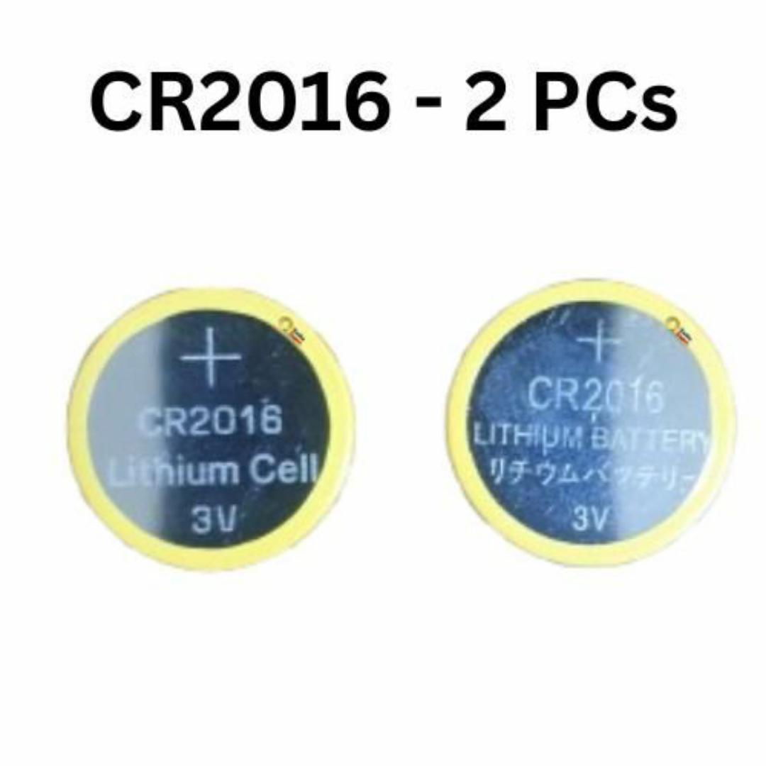 CR2016 Lithium Coin Cell Battery 3V – 2 / 4 Pack - Long-Lasting Power for Watches, Calculators, Car Remotes & Electronics