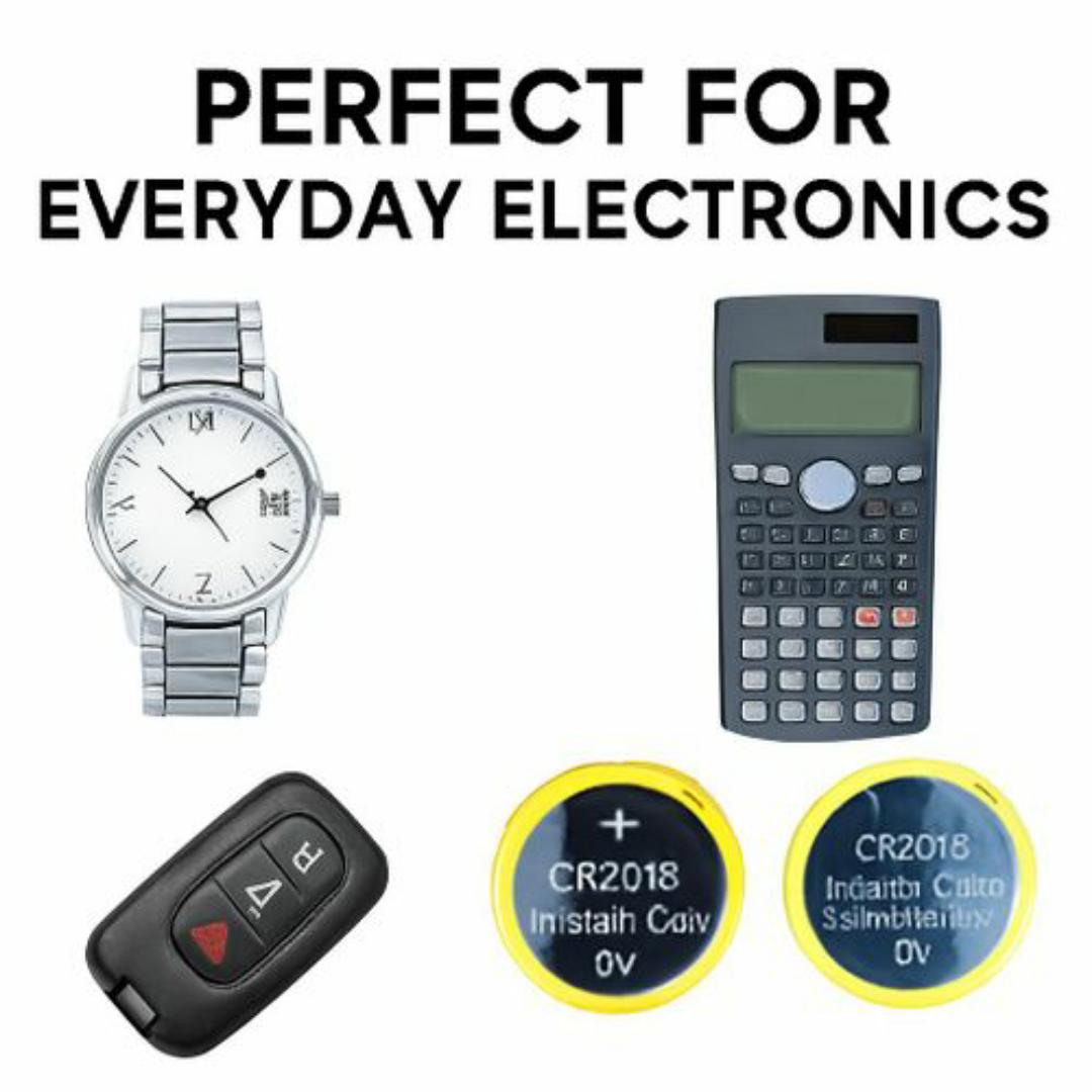 CR2016 Lithium Coin Cell Battery 3V – 2 / 4 Pack - Long-Lasting Power for Watches, Calculators, Car Remotes & Electronics