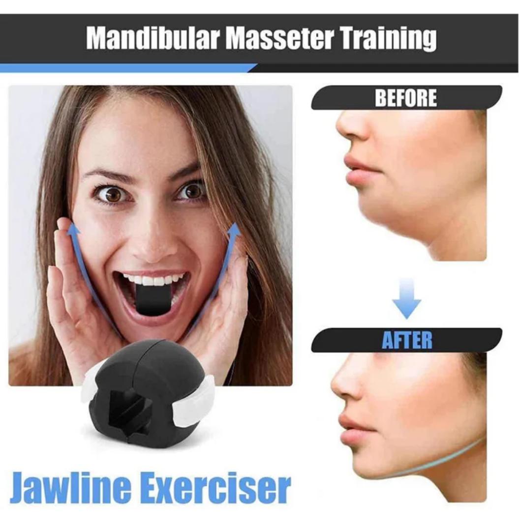 Jawline Exerciser for Men & Women – Face Slimming, Double Chin Reducer, Jaw Trainer for Defined Look – 3 Resistance Levels