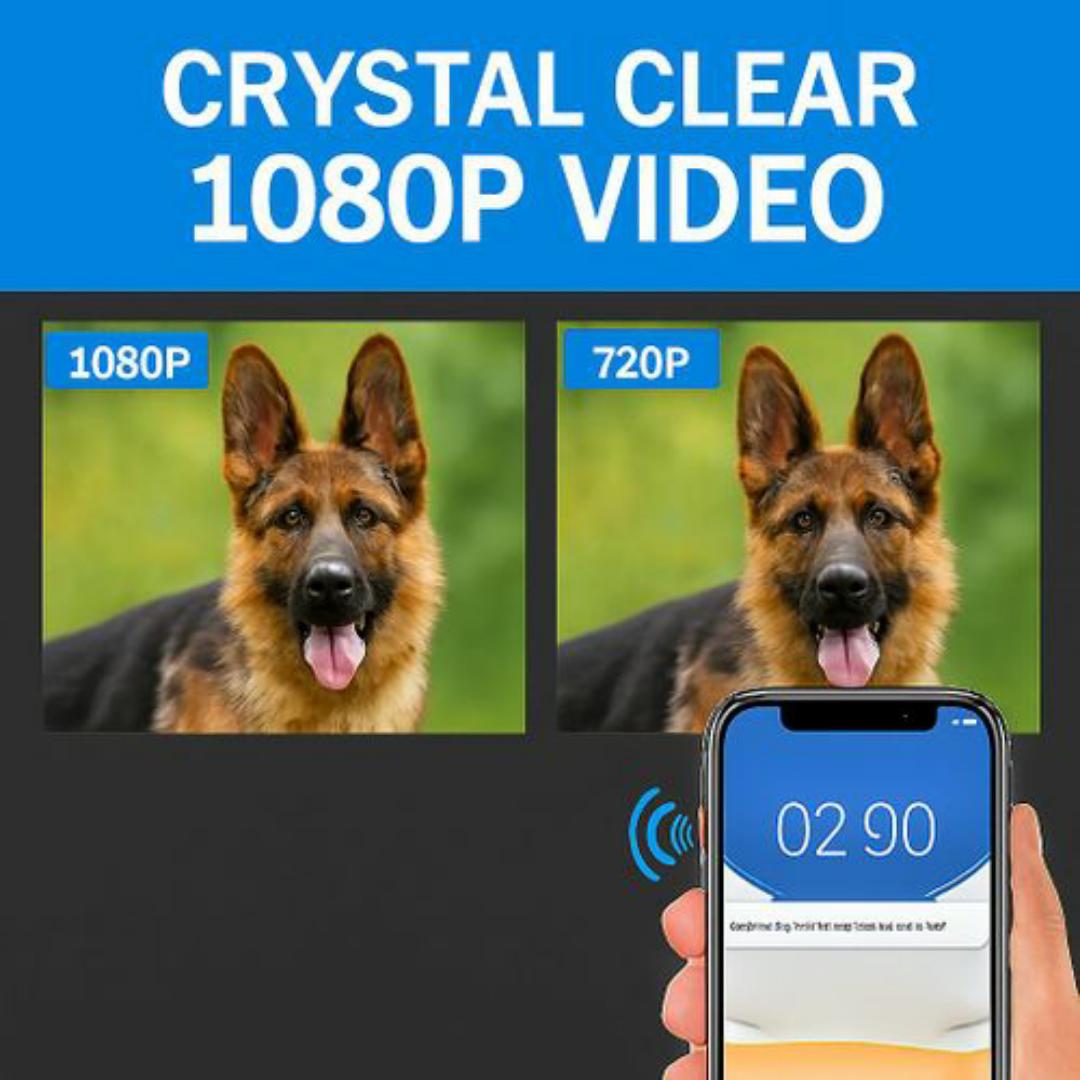 360° Smart Bulb CCTV Security Camera – 1080P HD Wi-Fi Surveillance with Motion Detection, Night Vision & Two-Way Audio