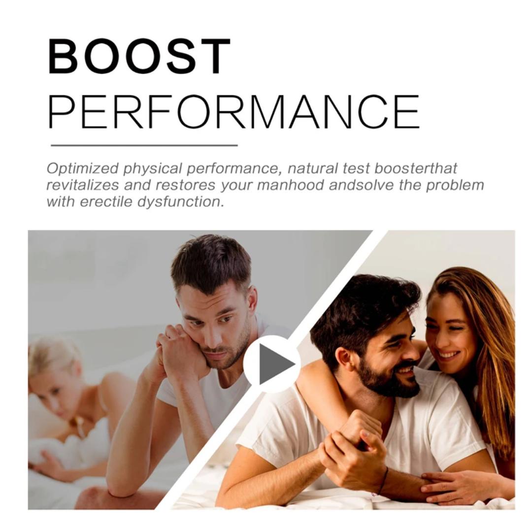 Eelhoe Men’s Prostate Health Patch – Boost Vitality & Performance, Ease Discomfort & Support Wellness  Ginseng & Saw Palmetto – 6pcs for Male Wellness & Comfort