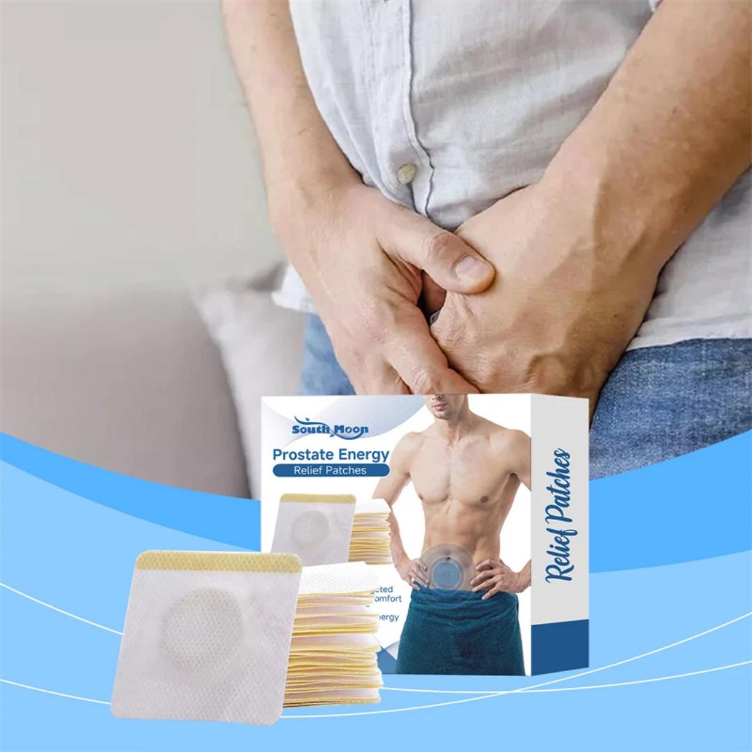 Eelhoe Men’s Prostate Health Patch – Boost Vitality & Performance, Ease Discomfort & Support Wellness  Ginseng & Saw Palmetto – 6pcs for Male Wellness & Comfort