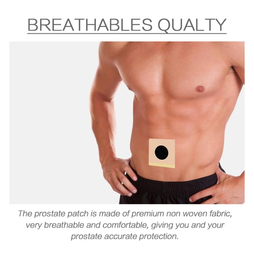 Eelhoe Men’s Prostate Health Patch – Boost Vitality & Performance, Ease Discomfort & Support Wellness  Ginseng & Saw Palmetto – 6pcs for Male Wellness & Comfort