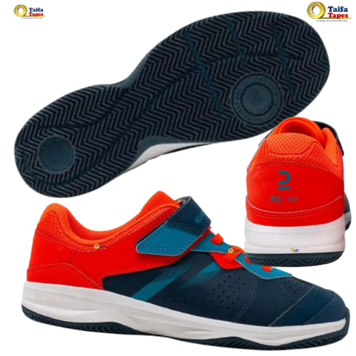 PROFESSIONAL KUIKMA PS100 Kids Football Trainers Sports Shoes – Non Slip Sole, Velcro Strap, ELITE X LEGEND ATHLETIC SHOE - For Soccer Training, Running, Sports & Athletes EU SIZE 36