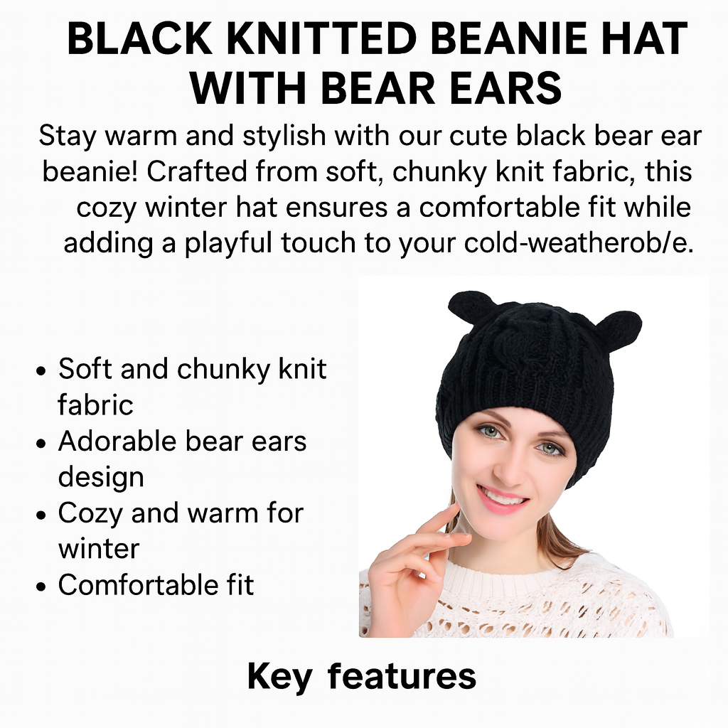 ELEGANT HATS FOR MEN WOMEN LADIES Beanies Hat Knitted Bennie Fashion – Stylish, Warm & Cozy For All Seasons