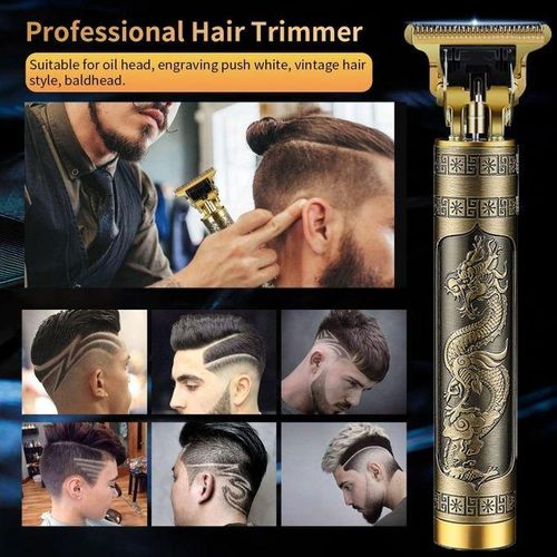 Precision Hair Clipper Set with USB Rechargeable Trimmer, 4 Guide Combs & Cleaning Brush – Precision Cutting for Men