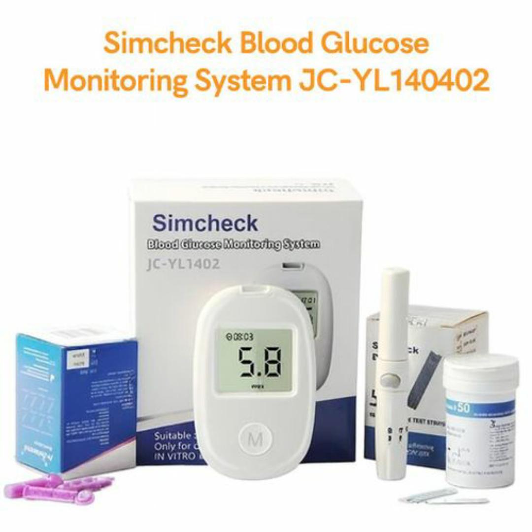 Blood Glucose Monitoring Kit – Accurate, Fast Results + 50 Test Strips + 50 Lancent & Lancing Device