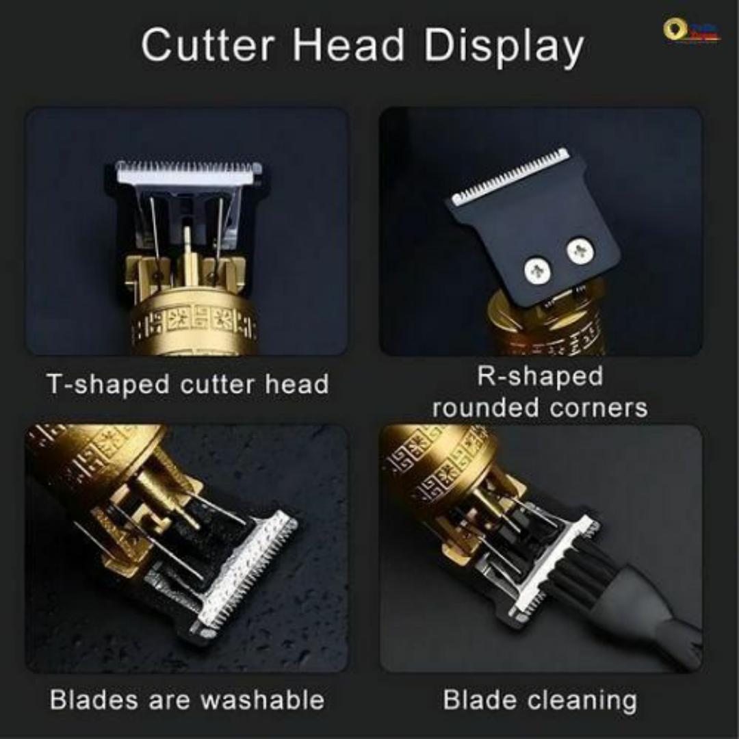 Professional Electric Shaver USB Rechargeable Cordless Hair Shaving Machine Beard Trimmer Clipper Artistic Haircut