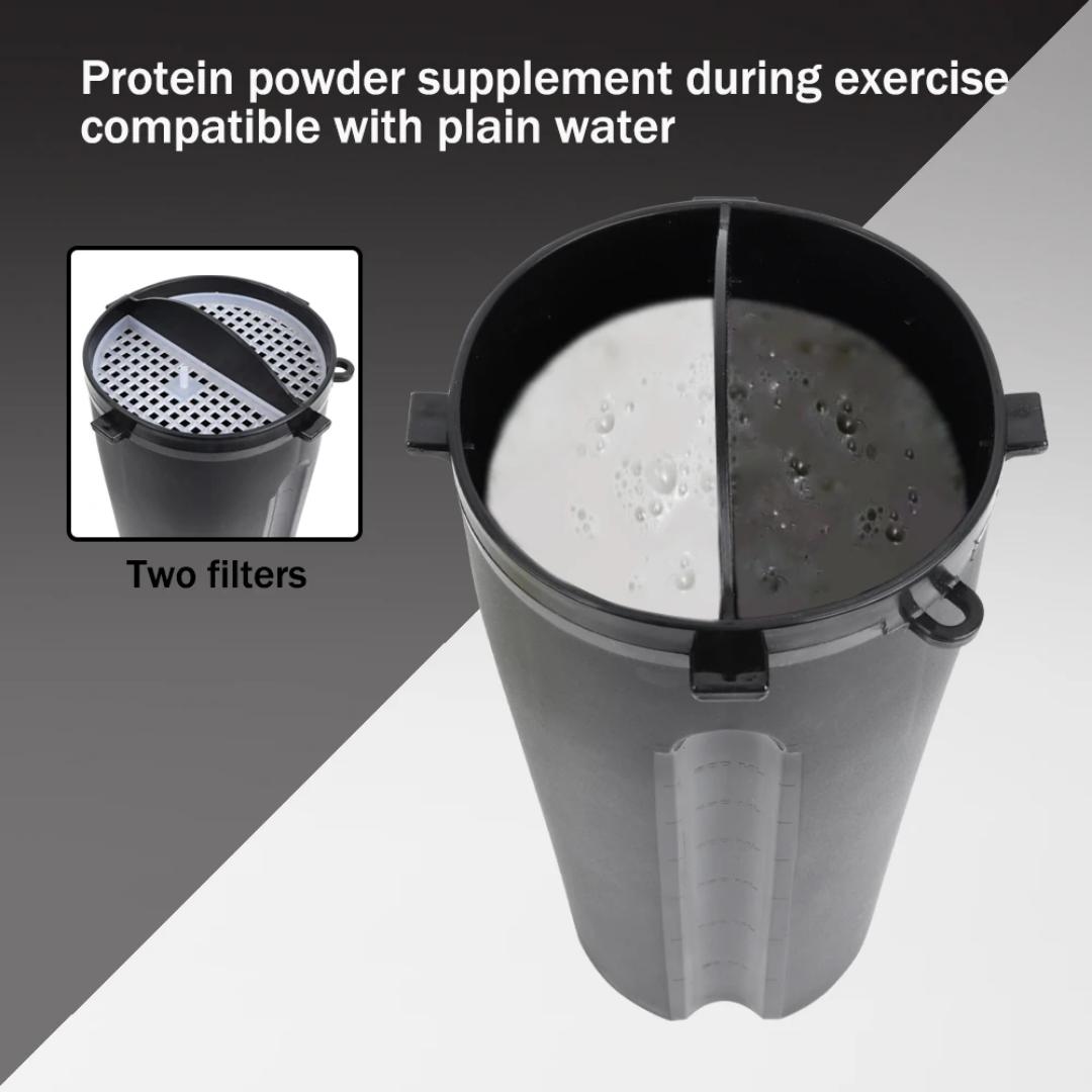 THE PUMP LAB Premium Shaker Bottle - 700ml Leak Proof Protein Shake Mixer with Flip Cap & Carry Handle – Gym & Fitness Water Bottle