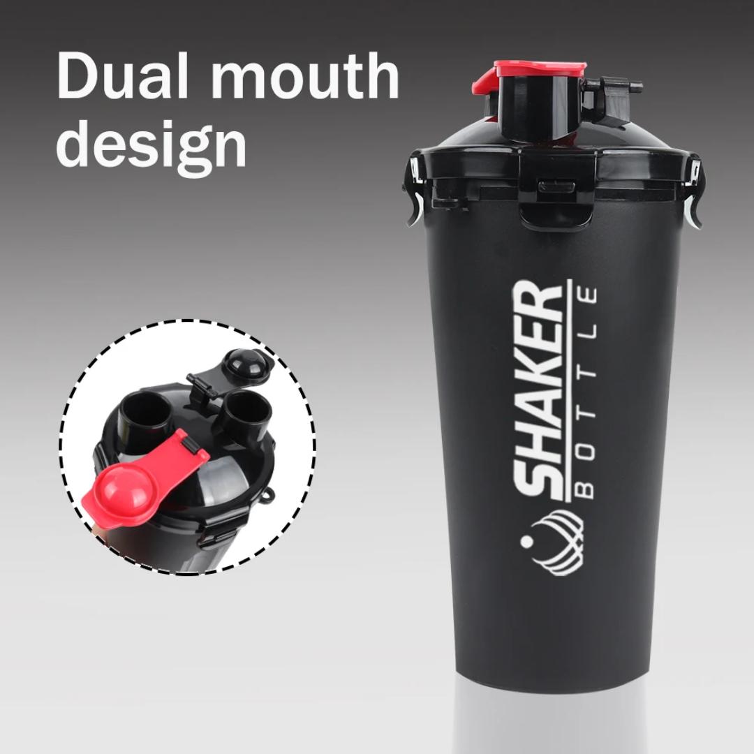 THE PUMP LAB Premium Shaker Bottle - 700ml Leak Proof Protein Shake Mixer with Flip Cap & Carry Handle – Gym & Fitness Water Bottle