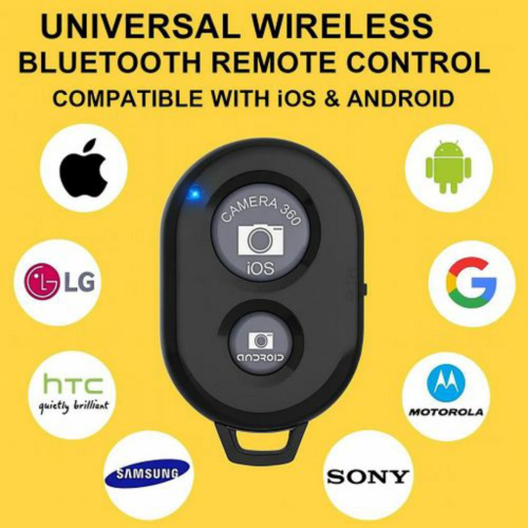 Smartphone Bluetooth Camera Remote – Universal Compatible with iPhone, Samsung, Huawei & More